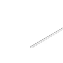 GRAZIA 10 LED Aufbauprofil, Flach, Gerillt, 200cm, Weiß