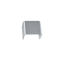 MANA Leuchtenschirm, Breite 12cm, Aluminium alu poliert