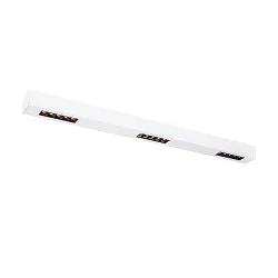 Premium-LED Deckenleuchte Q-LINE CL, für BAP, 100cm, 45W, dimmbar, 3000K, weiß