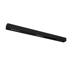 Premium-LED Deckenleuchte Q-LINE CL, für BAP, 100cm, 45W, dimmbar, 3000K, schwarz