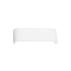 MANA Lamp shade, plaster, white, width 30,9cm