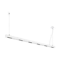 Premium-LED Pendelleuchte Q-LINE PD, 200cm, für BAP, 85W, TRIAC dimmbar, Weiß, 4000K 4600lm