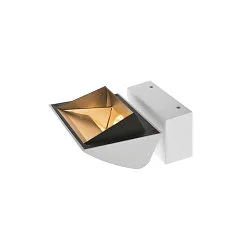 LED Wandleuchte MERADO FLOOD WL, TRIAC dimmbar, dreh- und schwenkbar, 40W 115°, 3000K 3000lm, Weiß