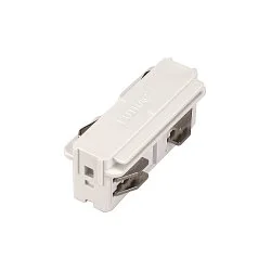 EUTRAC Längsverbinder elektrisch für 3-Phasen HV-Schiene, weiß
