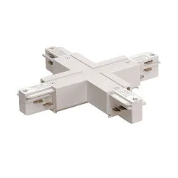EUTRAC X-Verbinder für 3-Phasen HV-Schiene, weiß