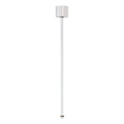 EUTRAC Pendelabhängung 60cm starr für 3-Phasen HV-Schiene, M13 Gewinde, weiß