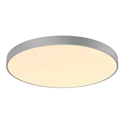 LED Decken-/Pendelleuchte MEDO 90 CL AMBIENT, 78W 3000/4000K 10100/125lm 105°, TRIAC dimmbar, silbergrau