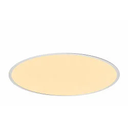 LED Deckeneinbauleuchte MEDO 60 EL, Rahmenversion, Einbau-Ø 61cm, 1000/1050mA, 36W 3000/4000K (CCT Switch) 5000lm 105°, weiß