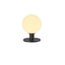 Outdoor Stehleuchte GLOO PURE 27 Pole, E27, IP44 IK04, Schirm Ø 20cm, Höhe 27cm, Anthrazit