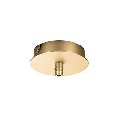 FITU 1er Rosette für FITU PD Pendelleuchten, RUND, max. 16A, , Schwarz