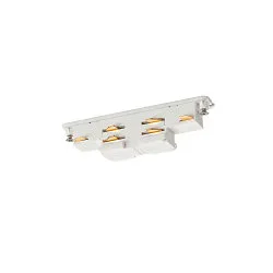 Zubehör für 3-Phasen Stromschiene S-TRACK PHASE & DALI - Mini-Verbinder, IP20, max. 16A, DALI steuerbar, weiß