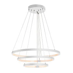 LED Pendant luminaire ONE TRIO DALI LED, 65W, 3000/4000K, 3900/4200lm, white
