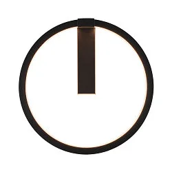 LED Wandleuchte ONE 40 DALI, 14W 3000/4000K 720/770lm, DALI dimmbar, Schwarz