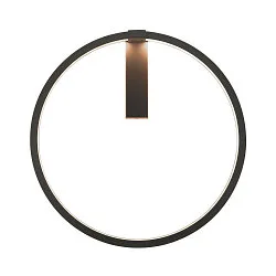 LED Wandleuchte ONE 60 DALI, 25W 3000/4000K 1400/1500lm, DALI dimmbar, schwarz