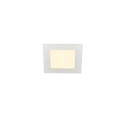 LED Deckeneinbauleuchte SENSER 12 DL, eckig, 6W, 440lm, IP20, weiß, 3000K