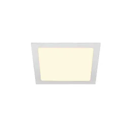 LED Deckeneinbauleuchte SENSER 24 DL, eckig, 12,5, 1200lm, IP20, weiß, 3000K