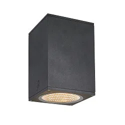 Premium-LED Outdoor Ceiling luminaire ENOLA SQUARE CCT, IP65 IK02, L-size, 35W 3000 / 4000K 2500 / 2800lm 38°, CRi>90