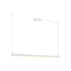 LED Pendelleuchte NOYA PD PHASE, CCT switch, 2700/3000K, 1861/2025lm, IP20, weiß