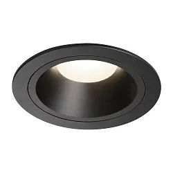 LED Deckeneinbauleuchte NUMINOS DL L, 4000K, IP20, 20°, 2350lm, UGR 20, Schwarz / Schwarz