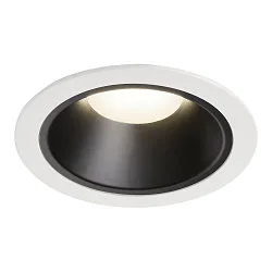 LED Deckeneinbauleuchte NUMINOS DL XL, 4000K, IP20, 55°, 3600lm, UGR 23, Weiß / Schwarz