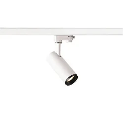 LED 3-Phase luminaire NUMINOS PHASE S, 3000K, 60°, 1020lm, white/black