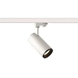 LED 3-Phasen Leuchte NUMINOS PHASE M, 4000K, 24°, 2125lm, Weiß / Schwarz