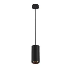 LED Pendant luminaire NUMINOS PD PHASE L, 2700K, 24°, 2440lm, black/black