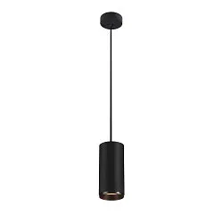 LED Pendant luminaire NUMINOS PD PHASE L, 2700K, 60°, 2475lm, black/black