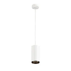 LED Pendant luminaire NUMINOS PD PHASE L, 2700K, 60°, 2475lm, white/black