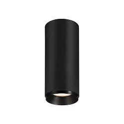 LED Ceiling luminaire NUMINOS CL DALI S, 4000K, 24°, 1100lm, black/black