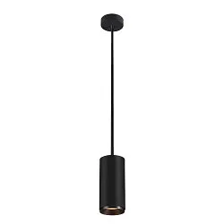 LED Pendelleuchte NUMINOS PD DALI L, 3000K, 36°, 2340lm, schwarz / schwarz