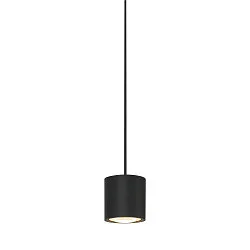 LED Pendant luminaire OCULUS PD, single, DIM-TO-WARM 2000-3000K, 36-780lm, black