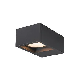 LED Außenwandleuchte ESKINA FRAME WL SINGLE CCT, IP65 IK06, 15W 3000/4000K 95°, verstellbar, anthrazit
