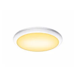 LED Outdoor luminaire RUBA 27 CW LED Wall / Ceiling luminaire, CCT switch, 3000/4000K, 985/1100lm, IP65, white