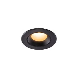 LED Deckeneinbauleuchte NUMINOS® XS, 2700K, 20°, Schwarz