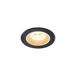 LED Deckeneinbauleuchte NUMINOS® XS, 3000K, 40°, Schwarz / Weiß