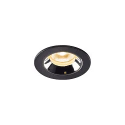 LED Deckeneinbauleuchte NUMINOS® XS, 3000K, 55°, Schwarz / Chrom