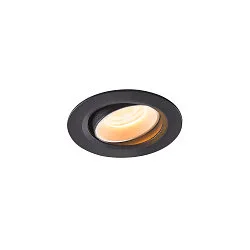 LED Deckeneinbauleuchte NUMINOS® MOVE XS, 2700K, 55°, Schwarz / Weiß