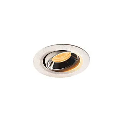 LED Deckeneinbauleuchte NUMINOS® MOVE XS, 2700K, 40°, Weiß / Chrom
