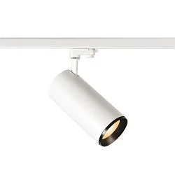 LED 3-Phasen Strahler NUMINOS® XL PHASE, 36W, 3000K, 36°, Weiß / Schwarz