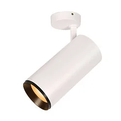 LED Deckenleuchte NUMINOS® SPOT DALI XL, 36W, 2700K, 36°, weiß / schwarz