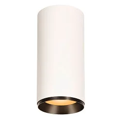 LED Deckenleuchte NUMINOS® DALI XL, 36W, 2700K, 36°, weiß / schwarz
