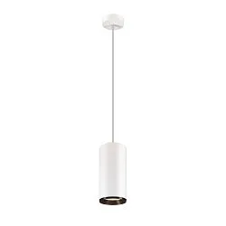 LED Pendelleuchte NUMINOS® DALI XL, 36W, 3000K, 60°, weiß / schwarz