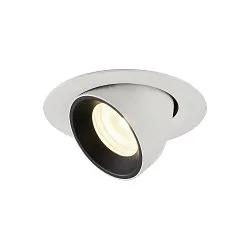 LED Deckeneinbauleuchte NUMINOS® GIMBLE XS, 4000K, 55°, Weiß / Schwarz