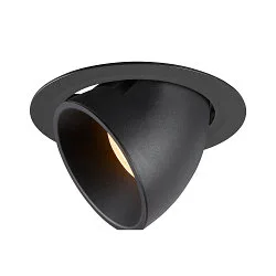 LED Deckeneinbauleuchte NUMINOS® GIMBLE XL, 3000K, 20°, Schwarz