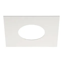 Einbaurahmen für NUMINOS® M, 240/120mm, eckig, weiß