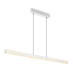 LED Pendelleuchte ONE LINEAR 100 PHASE UP/DOWN, 104cm,600mA, 24W 2700/3000K 1280lm, CRi >90, dimmbar, weiß