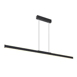 LED Pendelleuchte ONE LINEAR 140 PHASE UP/DOWN, 140cm, 900mA, 35W 2700/3000K 2855lm, CRi >90, dimmbar, schwarz