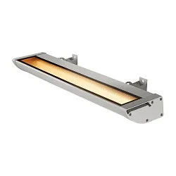 LED Outdoor Wandleuchte VANO WING SP SHORT, 120°, 25W, 3000K, 1400lm, CRI80, grau