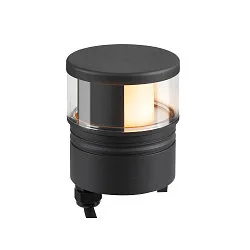LED Leuchtenkopf M-POL S SHADER, IP65 IK10, 11W, 2700/3000K, 285-310lm, CRI90, On/Off, anthrazit